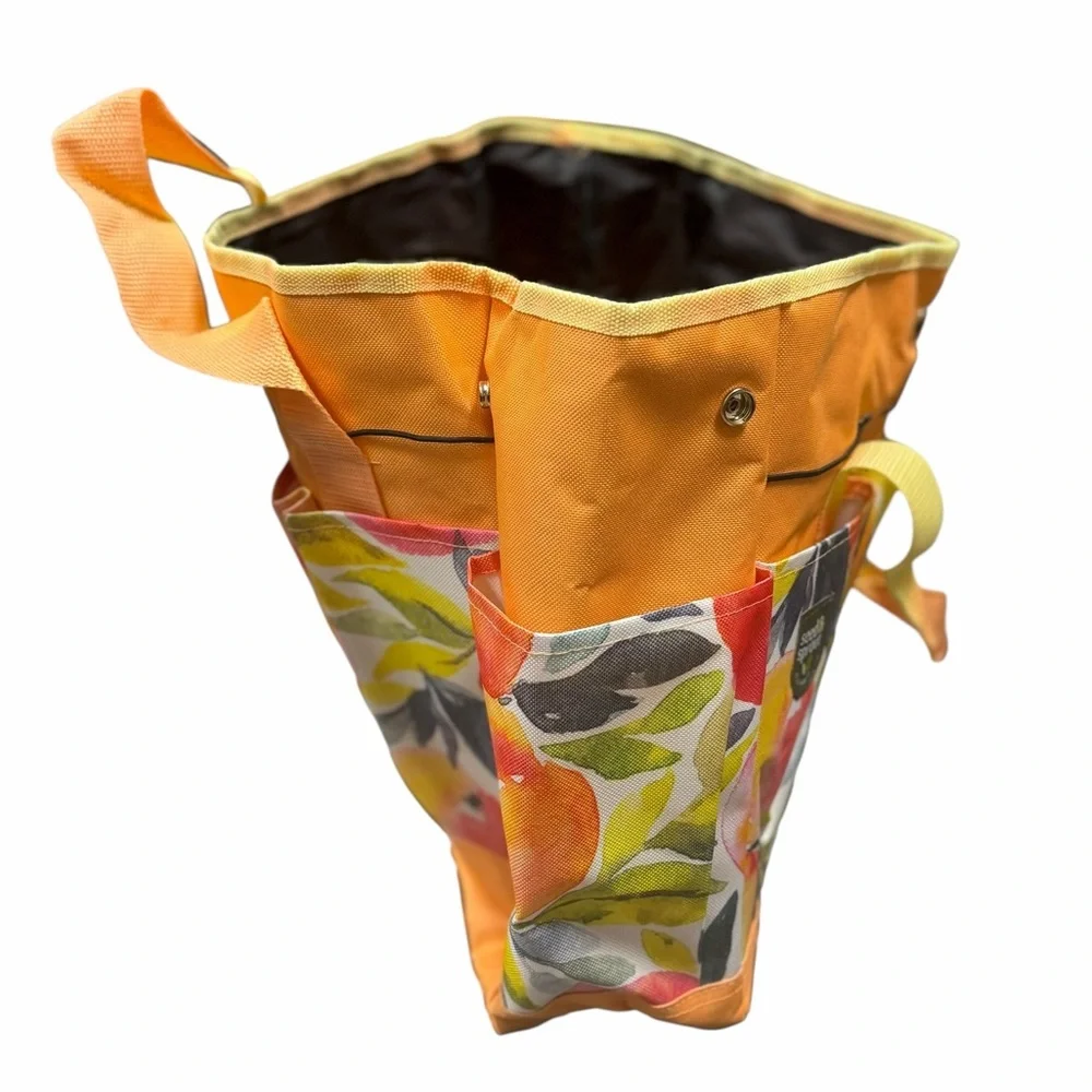Seed & Sprout Garden Utility Tote Bag I. Southern Sweetness NWT 🍊🍋